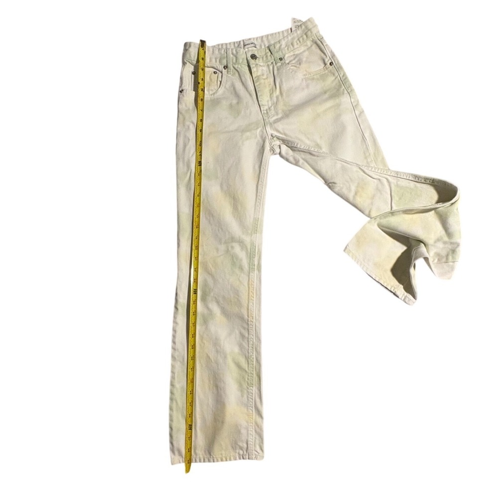 Sister Market Denim Pants Women's M – Tie Dye Wash, 100% Cotton, Made in Korea - Picture 6 of 16